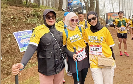 DTBL Trail Run : Ika Siti Rahmatika Ajak Masyarakat Budayakan Hidup Sehat
