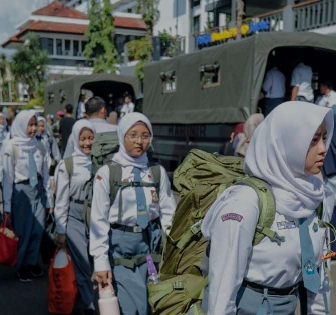 150 Siswa Ikuti Pendidikan Karakter Pancawaluya di Mako TNI