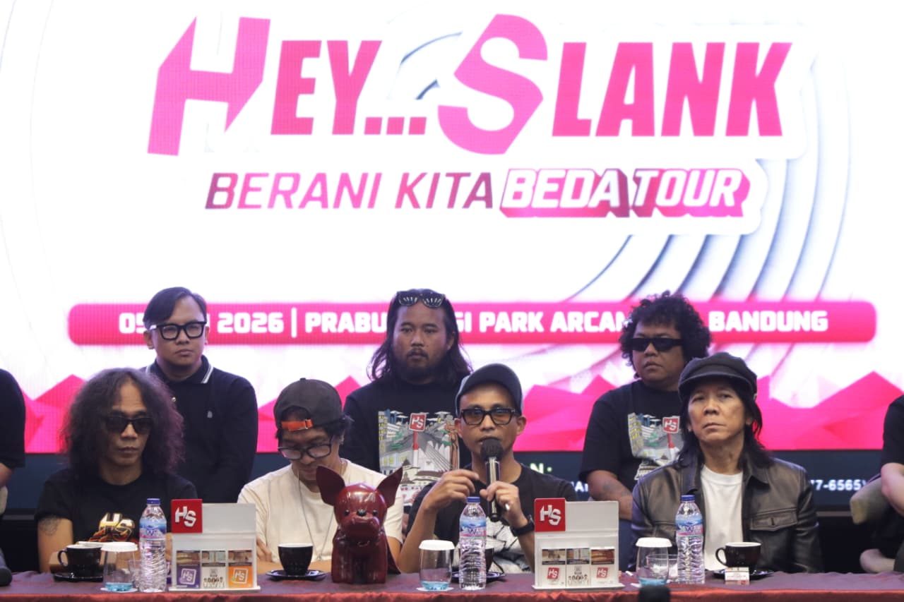 Konser Hey Slank Sambangi Bandung: Spirit HS Dukung Industri Kreatif