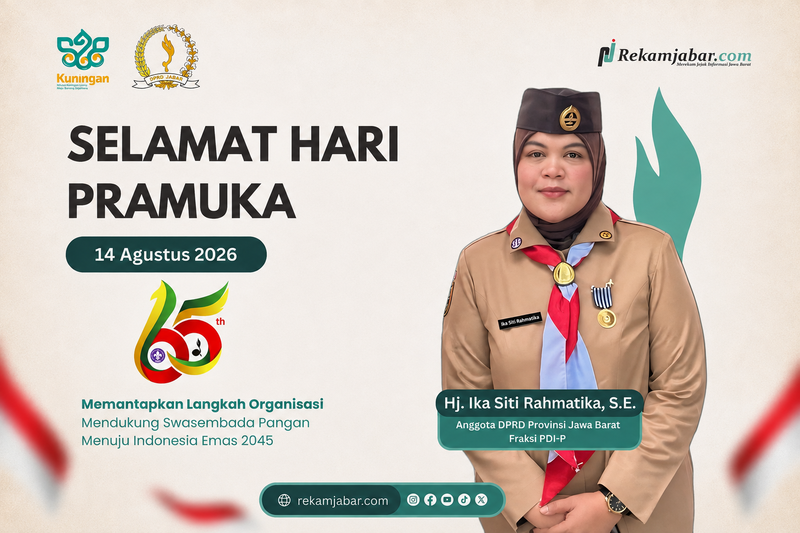 Hari Pramuka ke-65, Ika Siti Rahmatika Dorong Generasi Muda Perkuat Swasembada Pangan