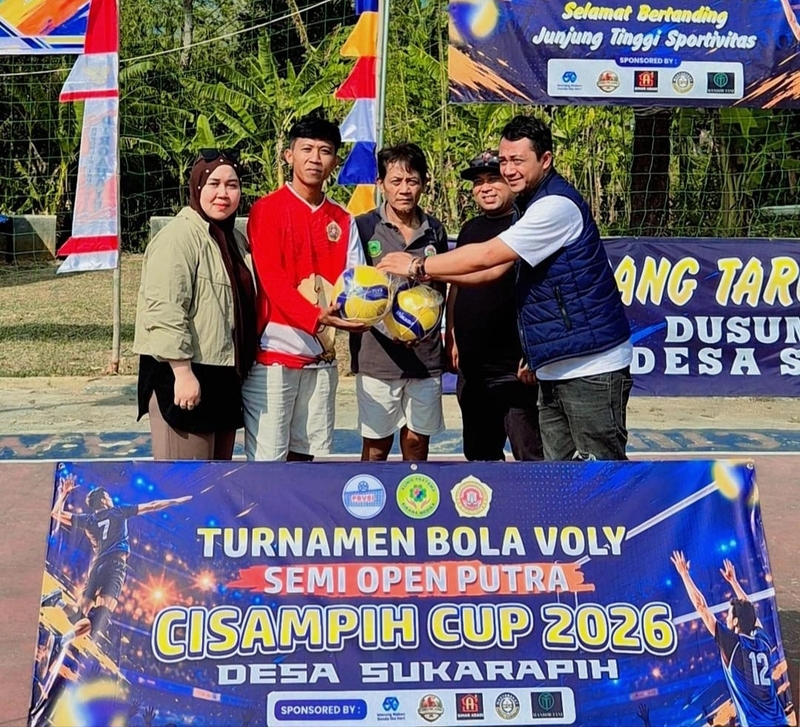Cisampih Cup 2026 Digelar, MPK Bersama Yosa dan Nina Dorong Semangat Olahraga Pemuda